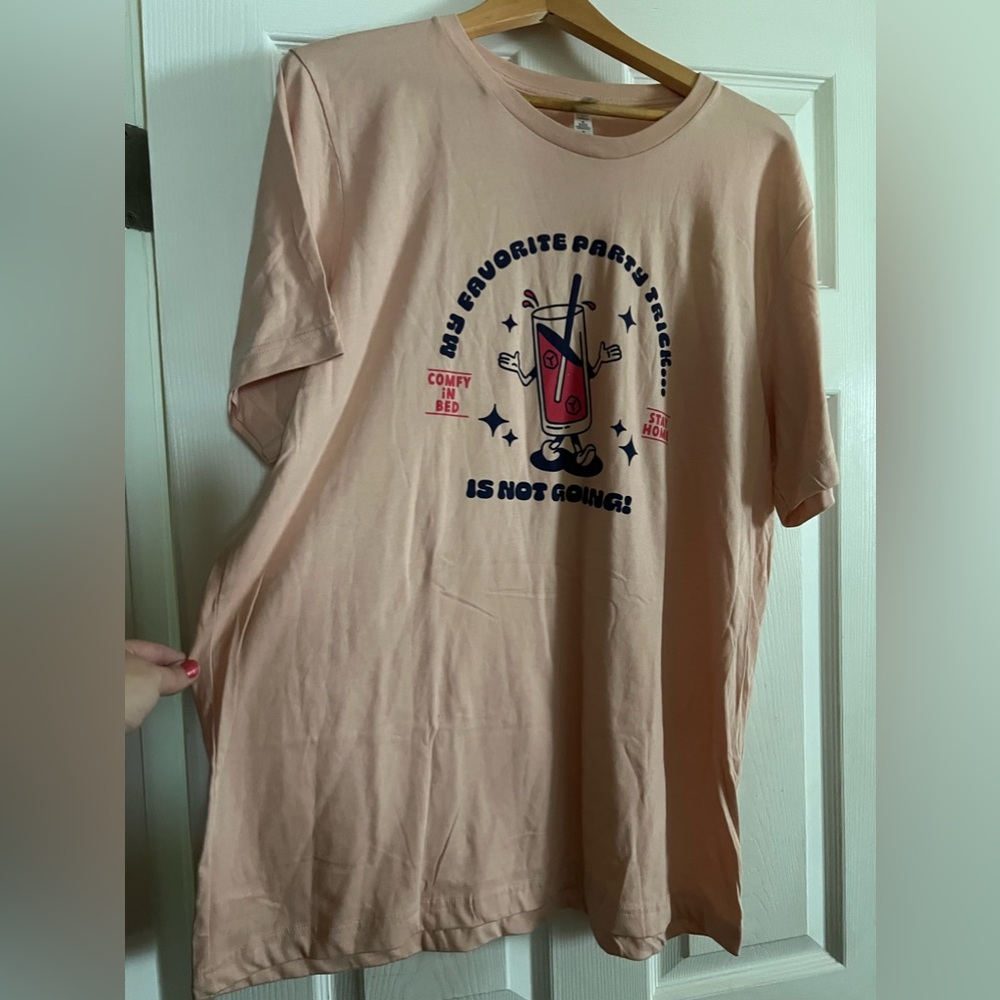 Bella canvas XL NWOT my favorite party trick is not going